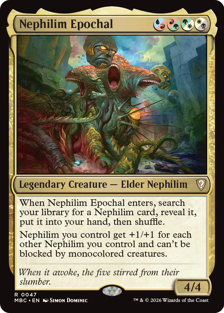 Nephilim Epochal [Mystery Booster: Commander Edition] | Jack's On Queen