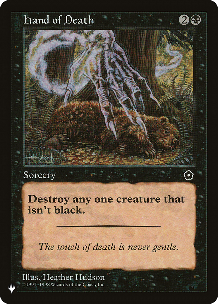 Hand of Death [The List Reprints] | Jack's On Queen