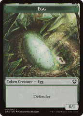 Treasure // Egg Double-Sided Token [Secret Lair Drop Series] | Jack's On Queen