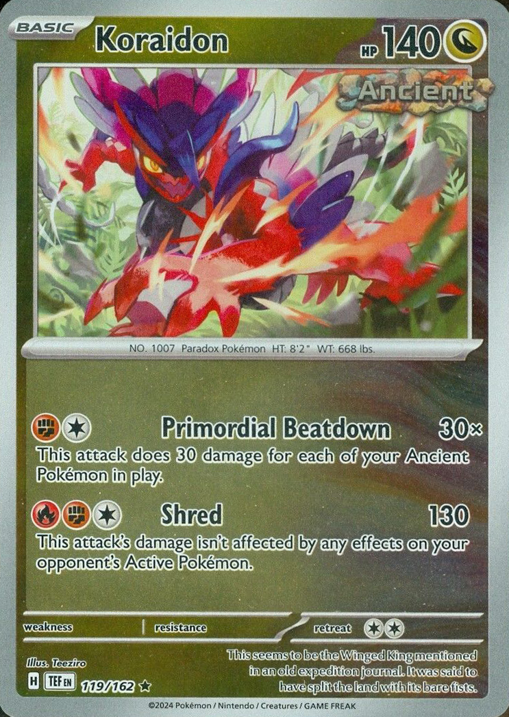 Koraidon (119/162) [Scarlet & Violet: Temporal Forces] | Jack's On Queen