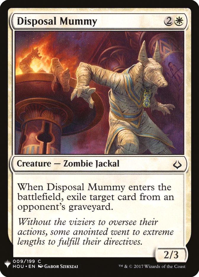 Disposal Mummy [Mystery Booster] | Jack's On Queen