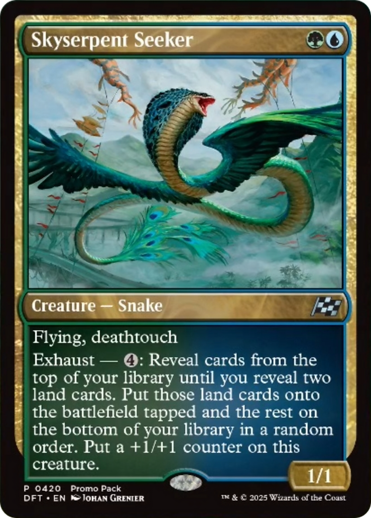 Skyserpent Seeker [Aetherdrift Promos] | Jack's On Queen