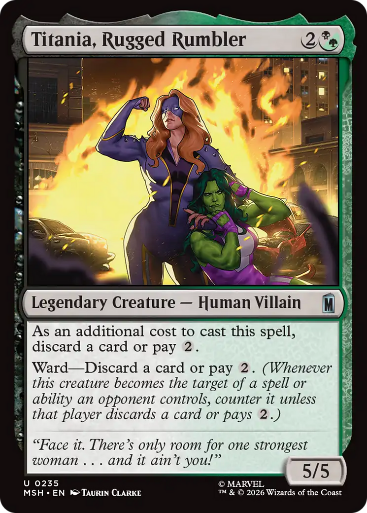 Titania, Rugged Rumbler [Marvel Super Heroes] | Jack's On Queen