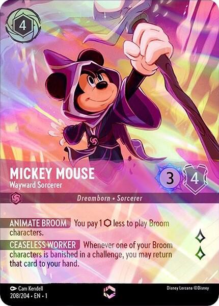 Mickey Mouse - Wayward Sorcerer (Enchanted) (208/204) [The First Chapter] | Jack's On Queen