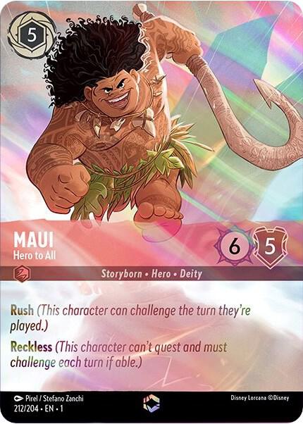 Maui - Hero to All (Enchanted) (212/204) [The First Chapter] | Jack's On Queen