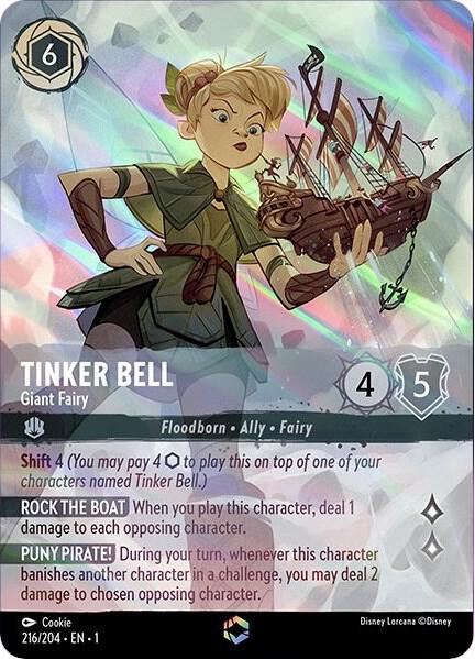 Tinker Bell - Giant Fairy (Enchanted) (216/204) [The First Chapter] | Jack's On Queen