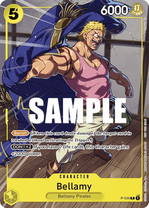 Bellamy (Pirates Party Vol. 4) (P-039) [One Piece Promotion Cards] | Jack's On Queen