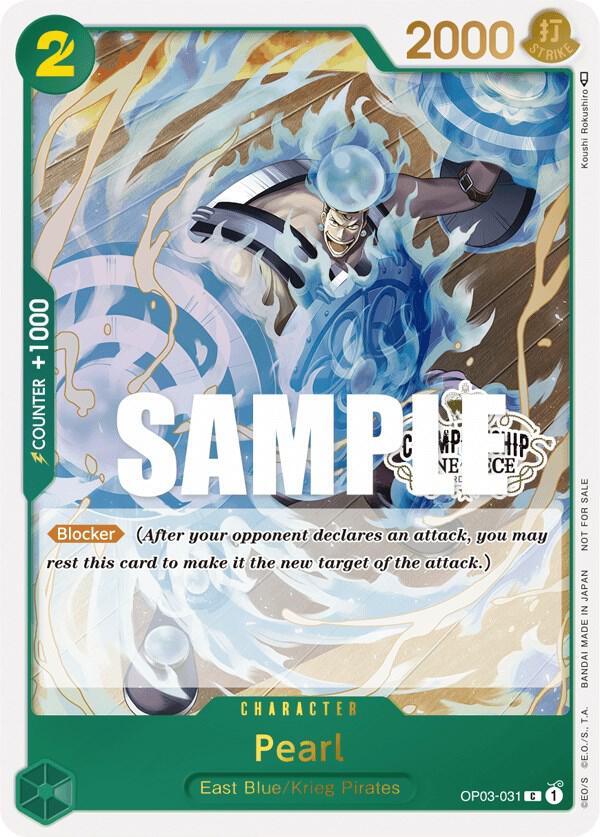 Pearl (Store Championship Participation Pack Vol. 2) (OP03-031) [One Piece Promotion Cards] | Jack's On Queen