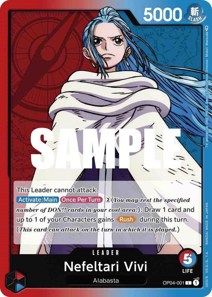 Nefeltari Vivi (001) (OP04-001) [Kingdoms of Intrigue] | Jack's On Queen