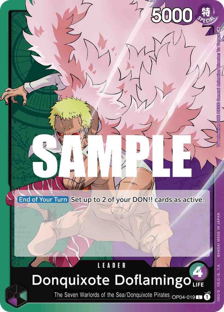 Donquixote Doflamingo (019) (OP04-019) [Kingdoms of Intrigue] | Jack's On Queen