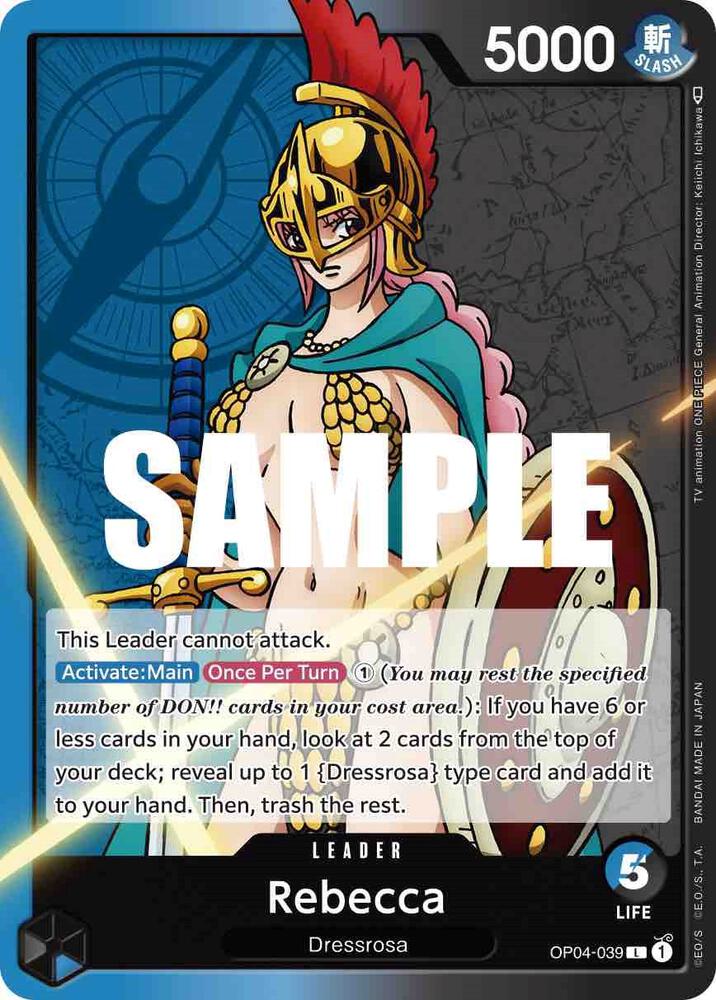 Rebecca (039) (OP04-039) [Kingdoms of Intrigue] | Jack's On Queen