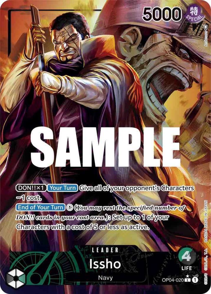 Issho (Alternate Art) (OP04-020) [Kingdoms of Intrigue] | Jack's On Queen