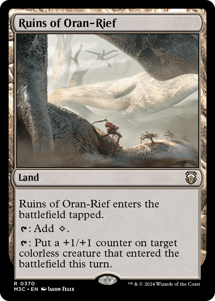 Ruins of Oran-Rief (Ripple Foil) [Modern Horizons 3 Commander] | Jack's On Queen