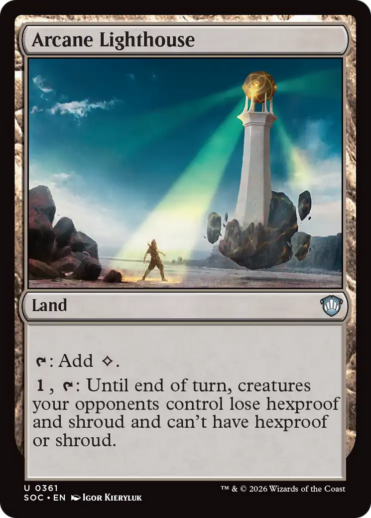 Arcane Lighthouse [Secrets of Strixhaven Commander] | Jack's On Queen