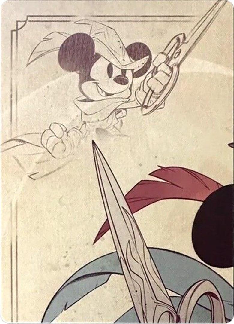 Mickey Mouse - Brave Little Tailor Puzzle Insert (Top Left) [The First Chapter] | Jack's On Queen