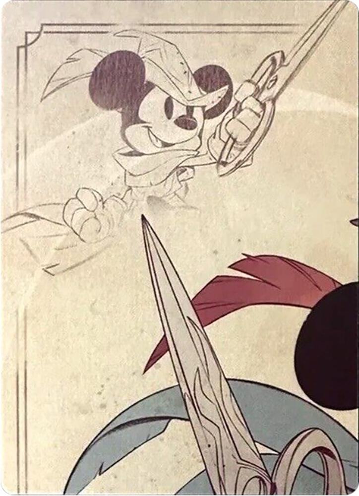 Mickey Mouse - Brave Little Tailor Puzzle Insert (Top Left) [The First Chapter] | Jack's On Queen