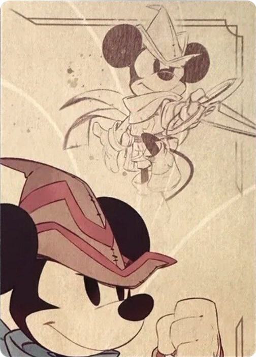 Mickey Mouse - Brave Little Tailor Puzzle Insert (Top Right) [The First Chapter] | Jack's On Queen