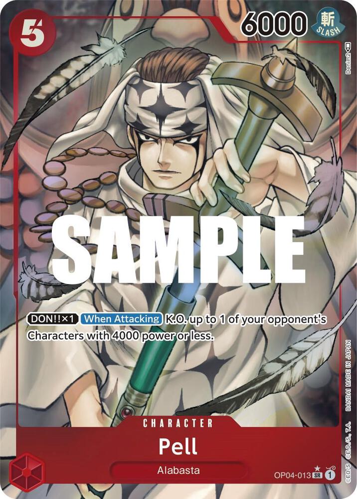 Pell (Alternate Art) (OP04-013) [Kingdoms of Intrigue] | Jack's On Queen