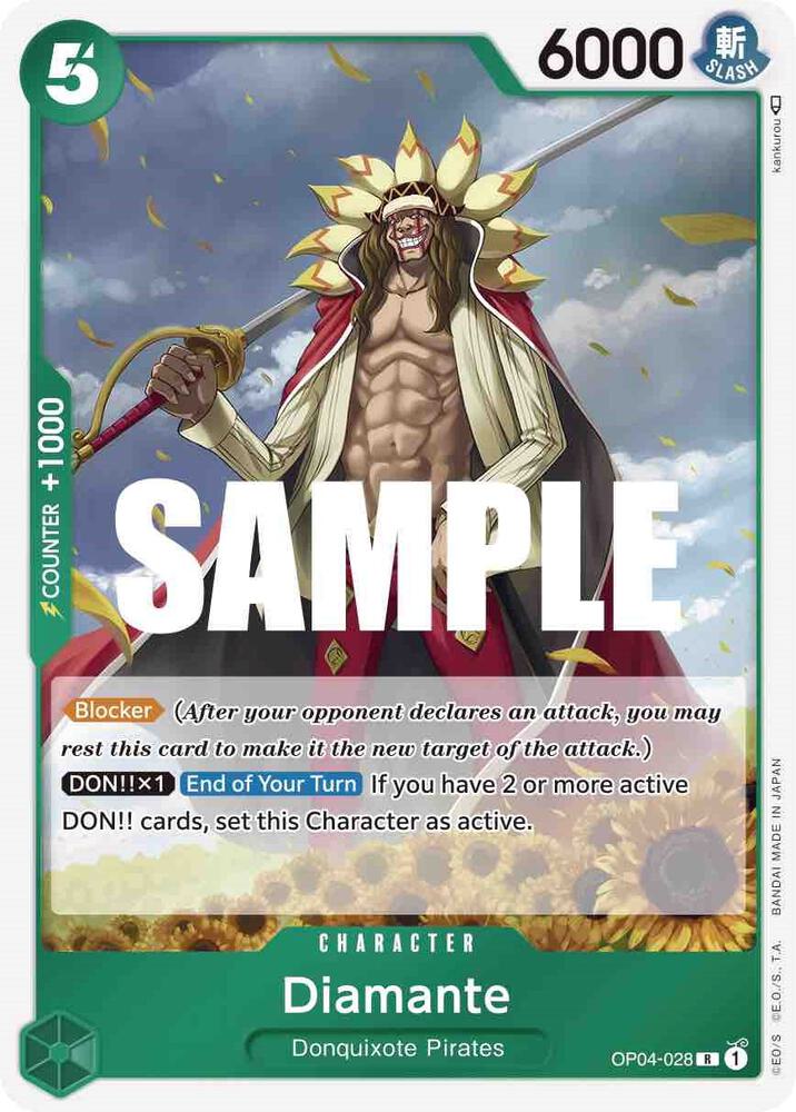 Diamante (OP04-028) [Kingdoms of Intrigue] | Jack's On Queen