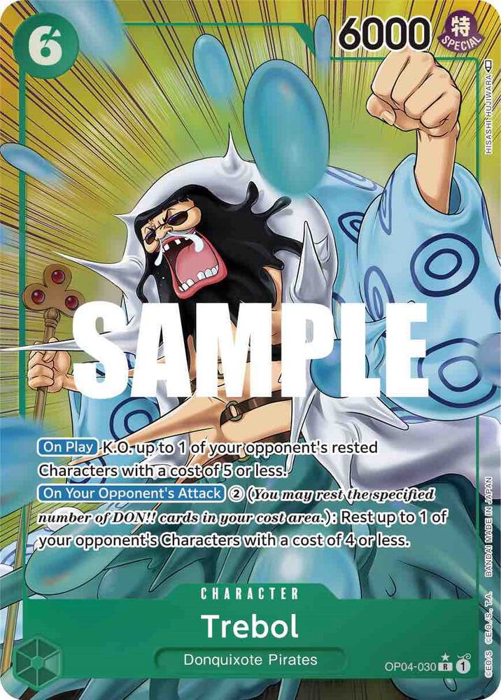 Trebol (Alternate Art) (OP04-030) [Kingdoms of Intrigue] | Jack's On Queen