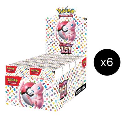 Scarlet & Violet: 151 - Booster Bundle Display Case | Jack's On Queen
