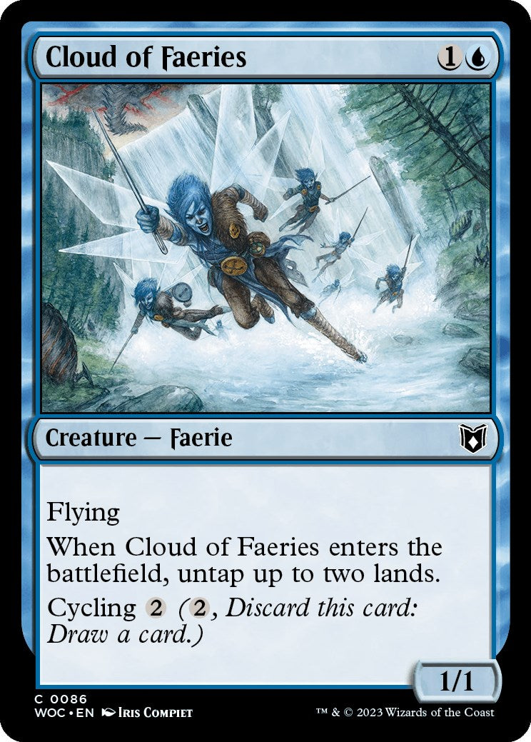 Cloud of Faeries [Wilds of Eldraine Commander] | Jack's On Queen