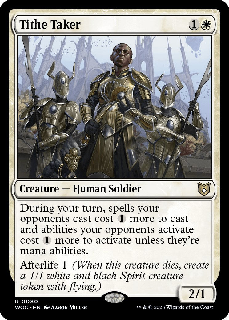 Tithe Taker [Wilds of Eldraine Commander] | Jack's On Queen