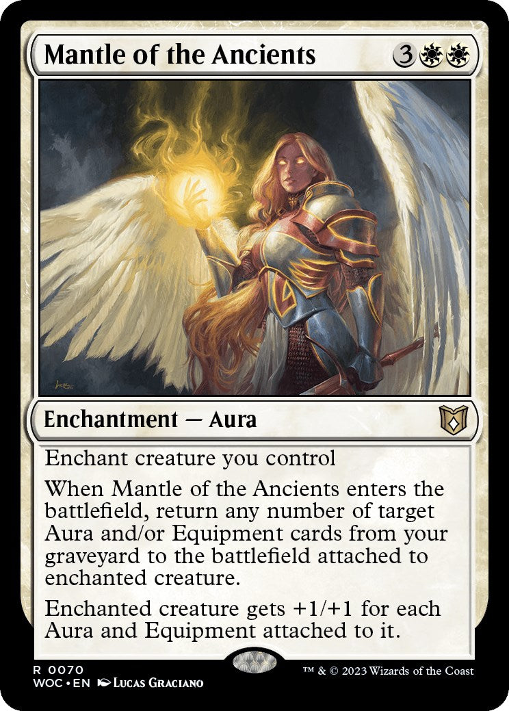 Mantle of the Ancients [Wilds of Eldraine Commander] | Jack's On Queen