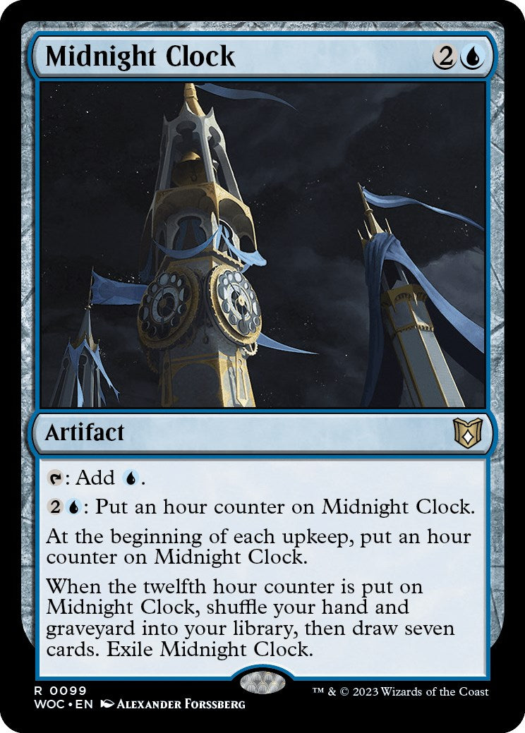 Midnight Clock [Wilds of Eldraine Commander] | Jack's On Queen