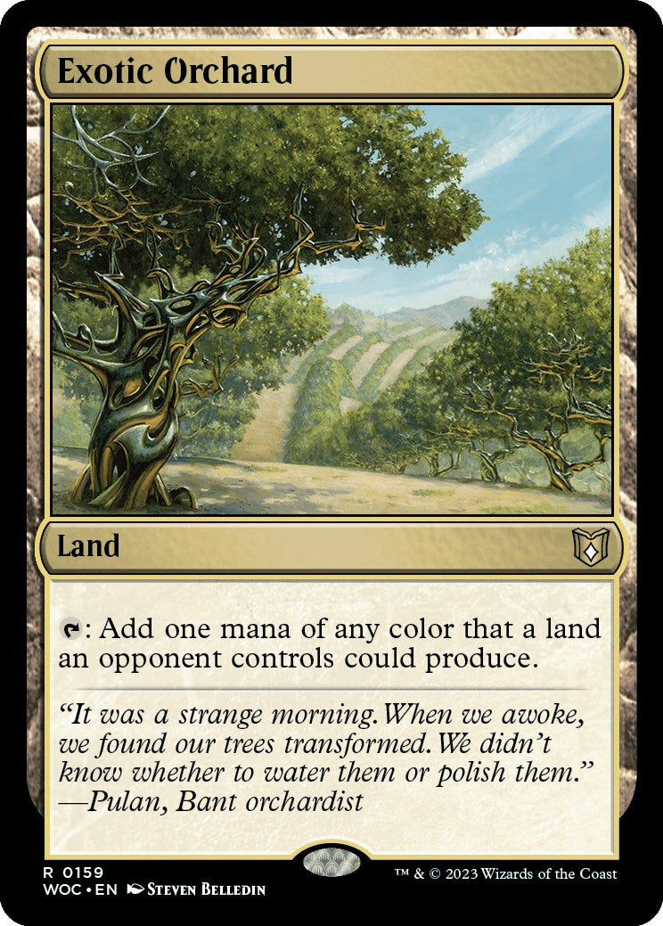 Exotic Orchard [Wilds of Eldraine Commander] | Jack's On Queen