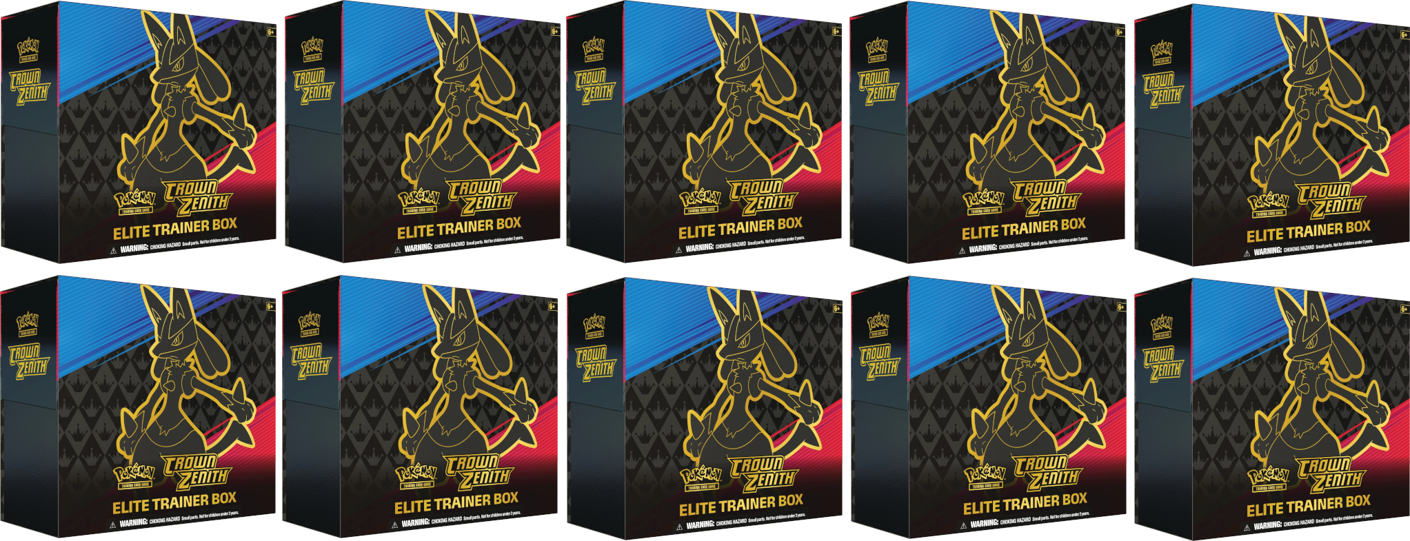 Sword & Shield: Crown Zenith - Elite Trainer Box Case | Jack's On Queen