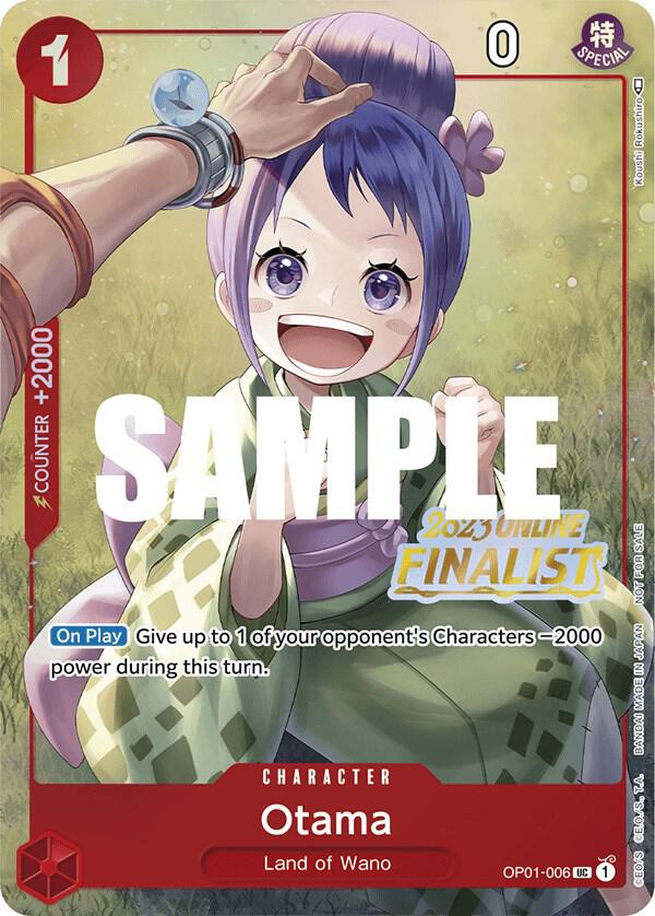 Otama (Online Regional 2023) [Finalist] (OP01-006) [One Piece Promotion Cards] | Jack's On Queen