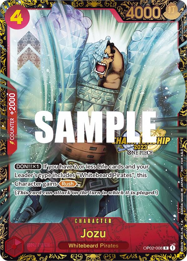 Jozu (Championship 2023) (OP02-008) [One Piece Promotion Cards] | Jack's On Queen