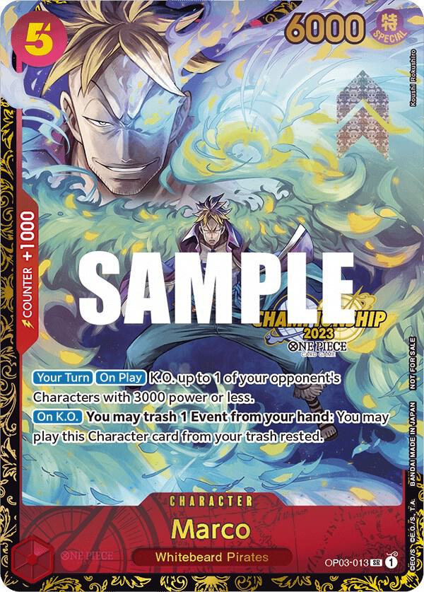 Marco (Championship 2023) (OP03-013) [One Piece Promotion Cards] | Jack's On Queen