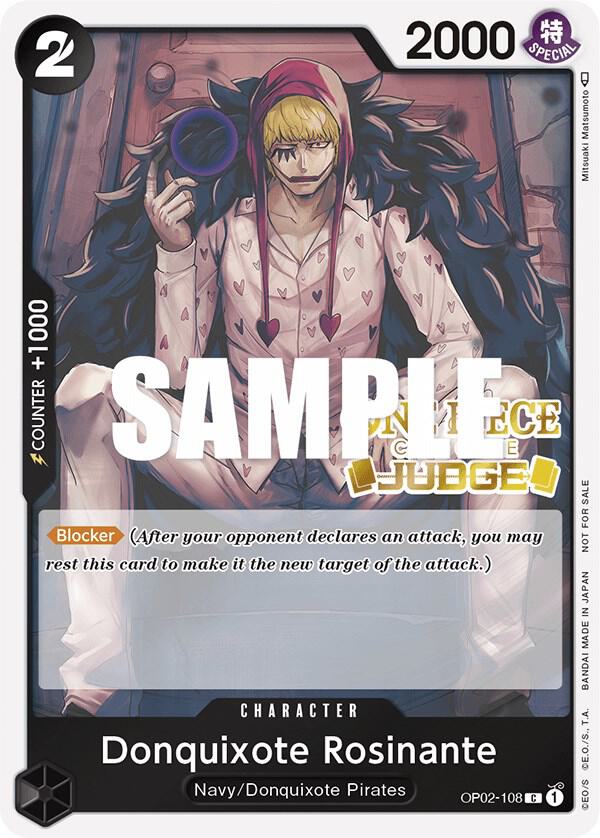 Donquixote Rosinante (Judge Pack Vol. 2) (OP02-108) [One Piece Promotion Cards] | Jack's On Queen