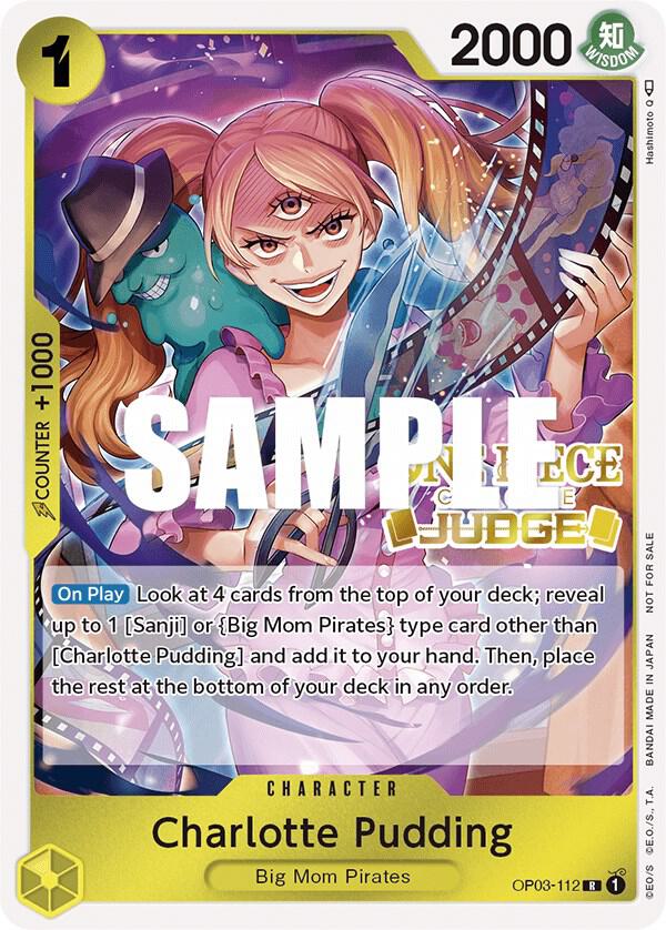 Charlotte Pudding (Judge Pack Vol. 2) (OP03-112) [One Piece Promotion Cards] | Jack's On Queen
