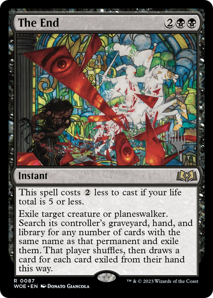 The End (Promo Pack) [Wilds of Eldraine Promos] | Jack's On Queen
