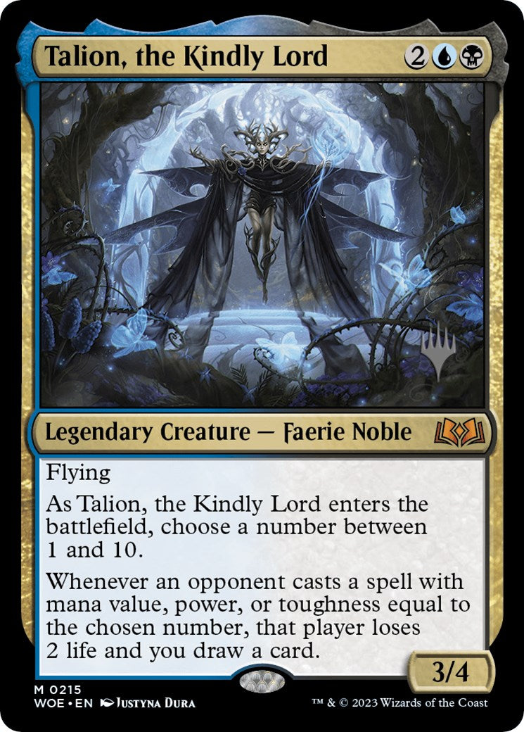 Talion, the Kindly Lord (Promo Pack) [Wilds of Eldraine Promos] | Jack's On Queen