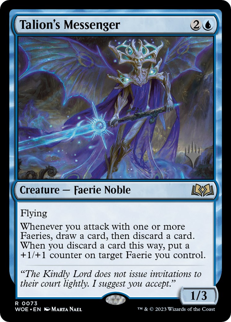 Talion's Messenger (Promo Pack) [Wilds of Eldraine Promos] | Jack's On Queen