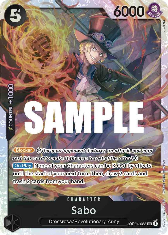 Sabo (OP04-083) [Kingdoms of Intrigue] | Jack's On Queen
