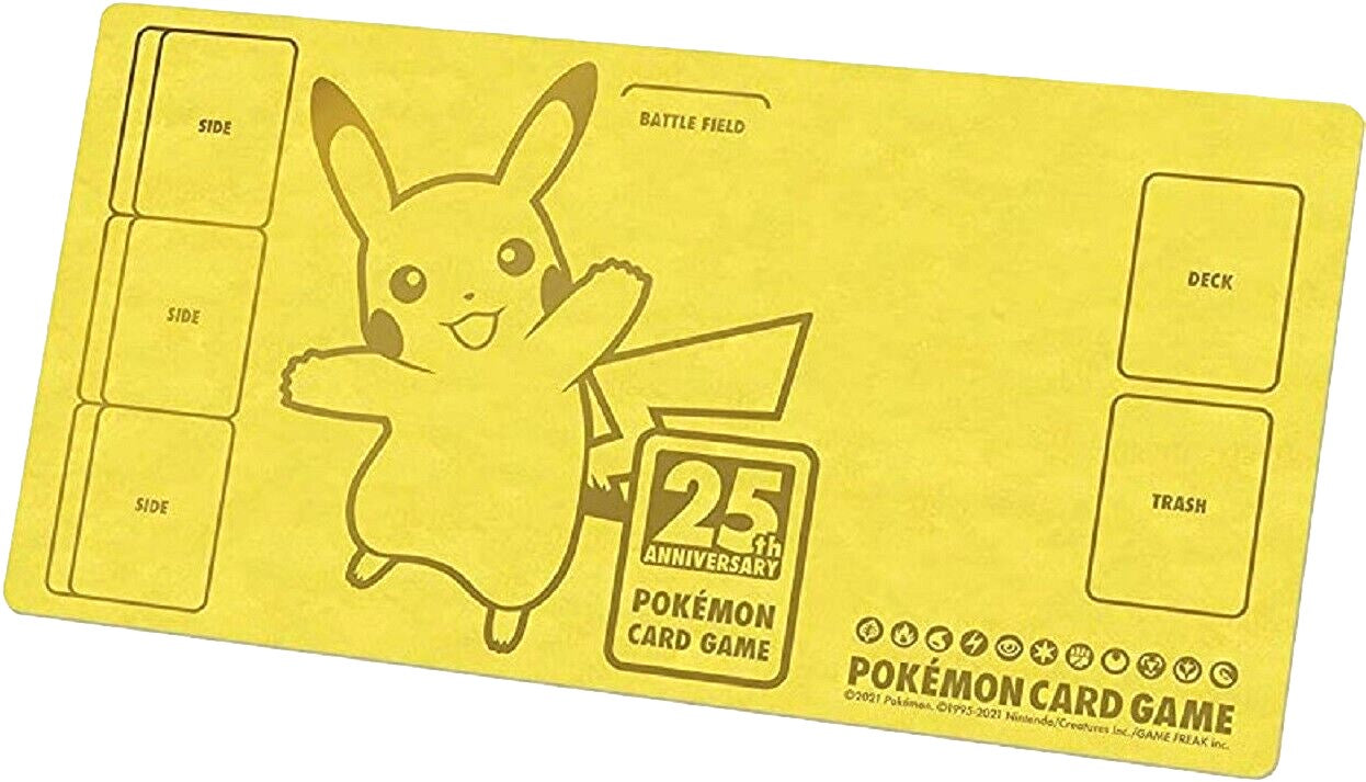 Playmat - 25th Anniversary Golden Box Pikachu | Jack's On Queen