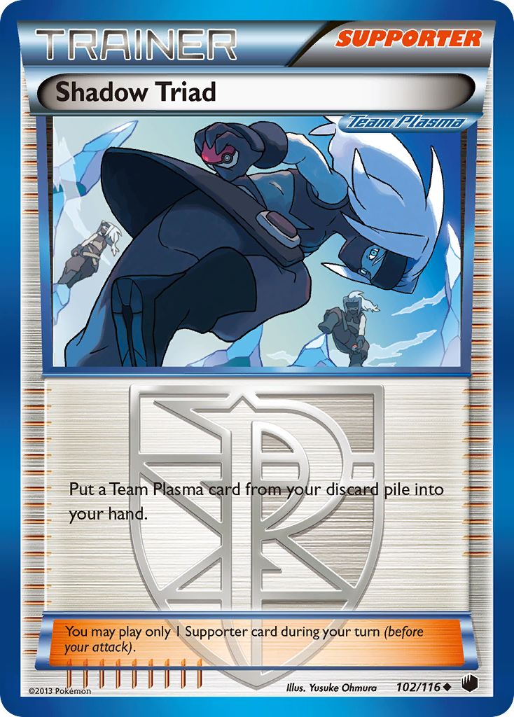 Shadow Triad (102/116) [Black & White: Plasma Freeze] | Jack's On Queen