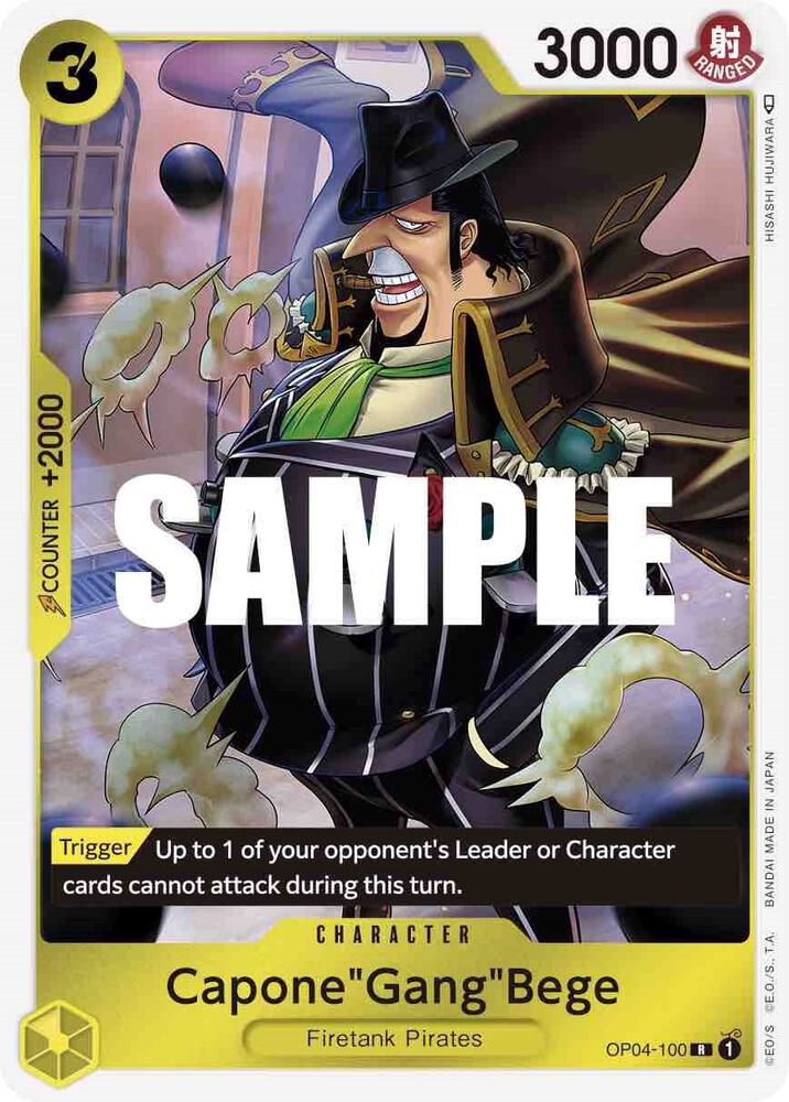 Capone"Gang"Bege (OP04-100) [Kingdoms of Intrigue] | Jack's On Queen