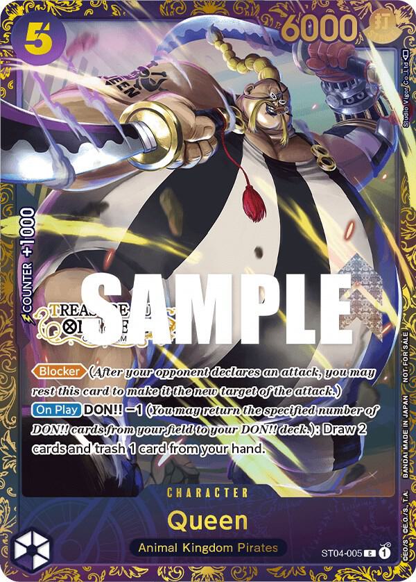 Queen (Treasure Cup) (ST04-005) [One Piece Promotion Cards] | Jack's On Queen