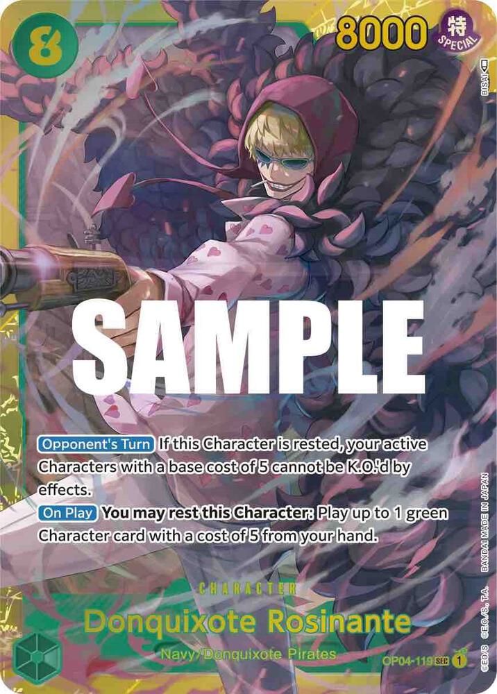 Donquixote Rosinante (OP04-119) [Kingdoms of Intrigue] | Jack's On Queen