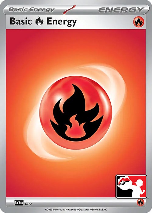 Basic Fire Energy (002) [Prize Pack Series Three] | Jack's On Queen