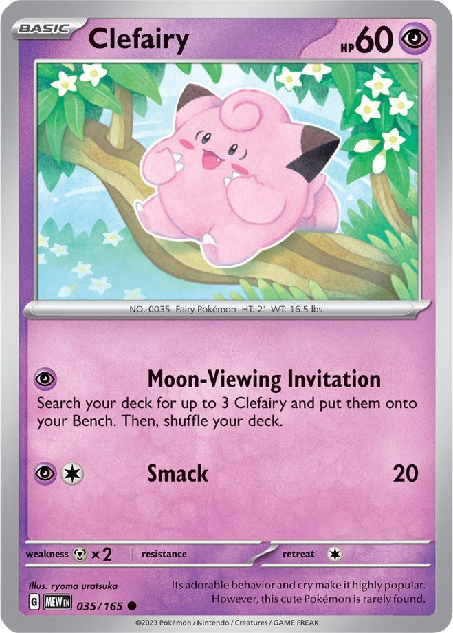 Clefairy (035/165) [Scarlet & Violet: 151] | Jack's On Queen