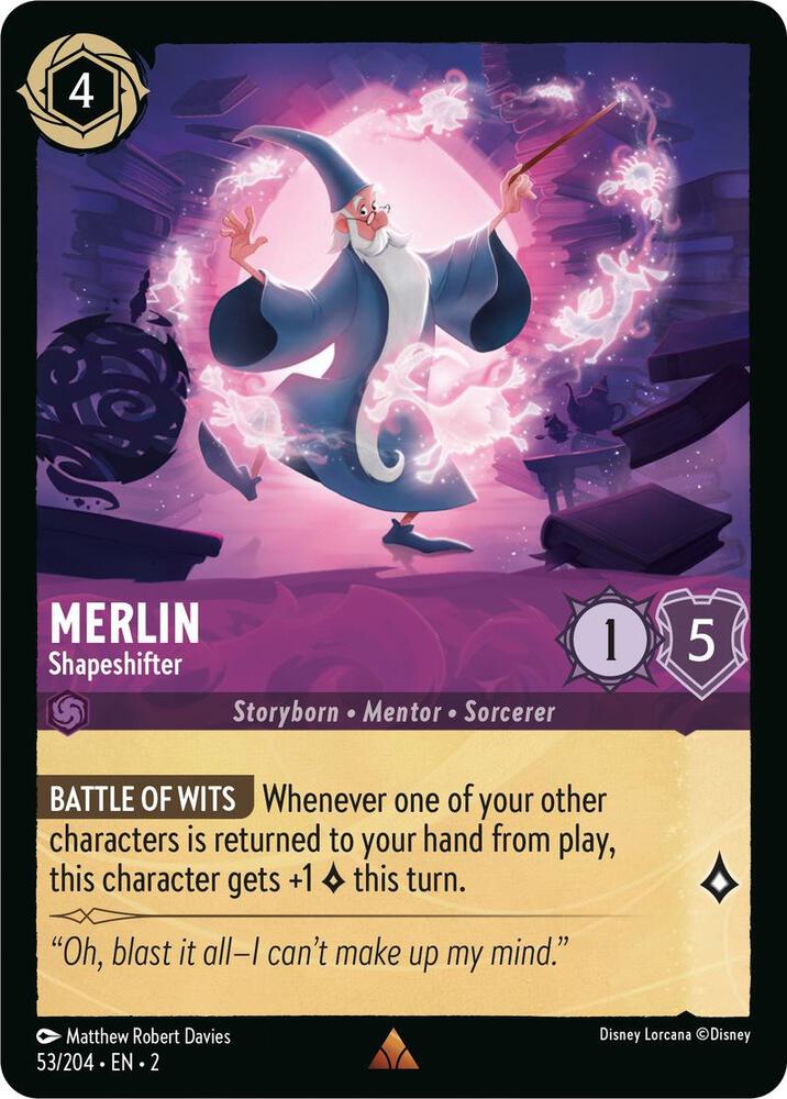 Merlin - Shapeshifter (53/204) [Rise of the Floodborn] | Jack's On Queen
