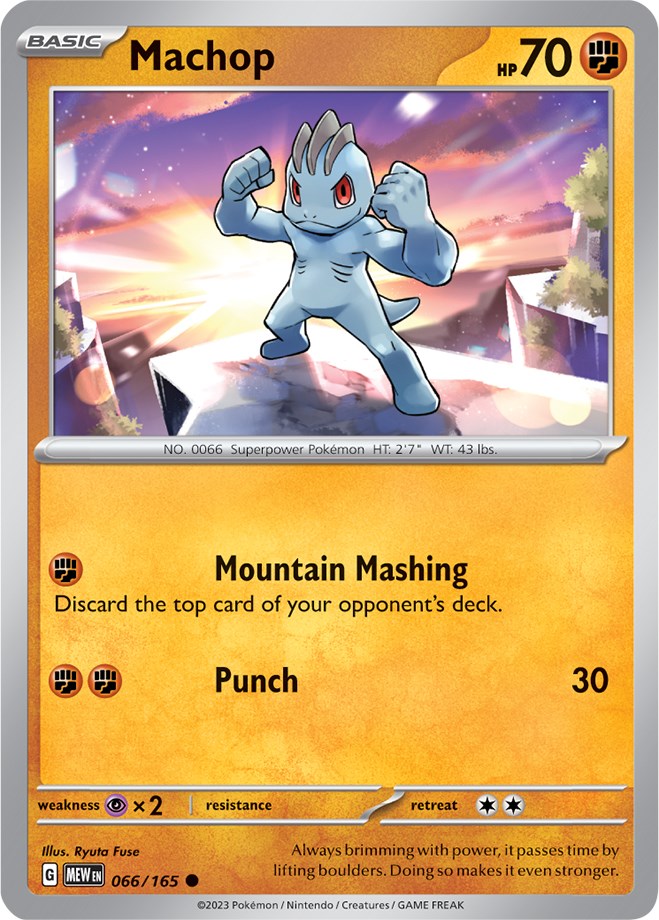 Machop (066/165) [Scarlet & Violet 151] | Jack's On Queen