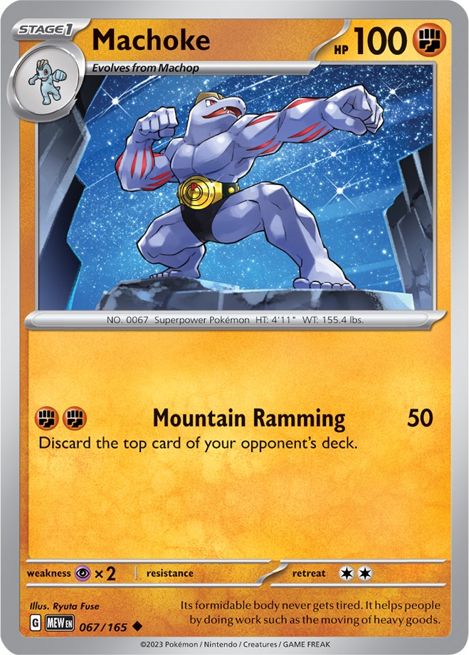 Machoke (067/165) [Scarlet & Violet: 151] | Jack's On Queen